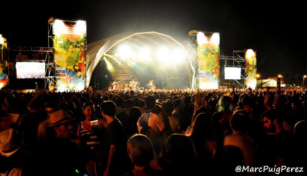 Arenal Sound Burriana at a Glance — a scene in Burriana