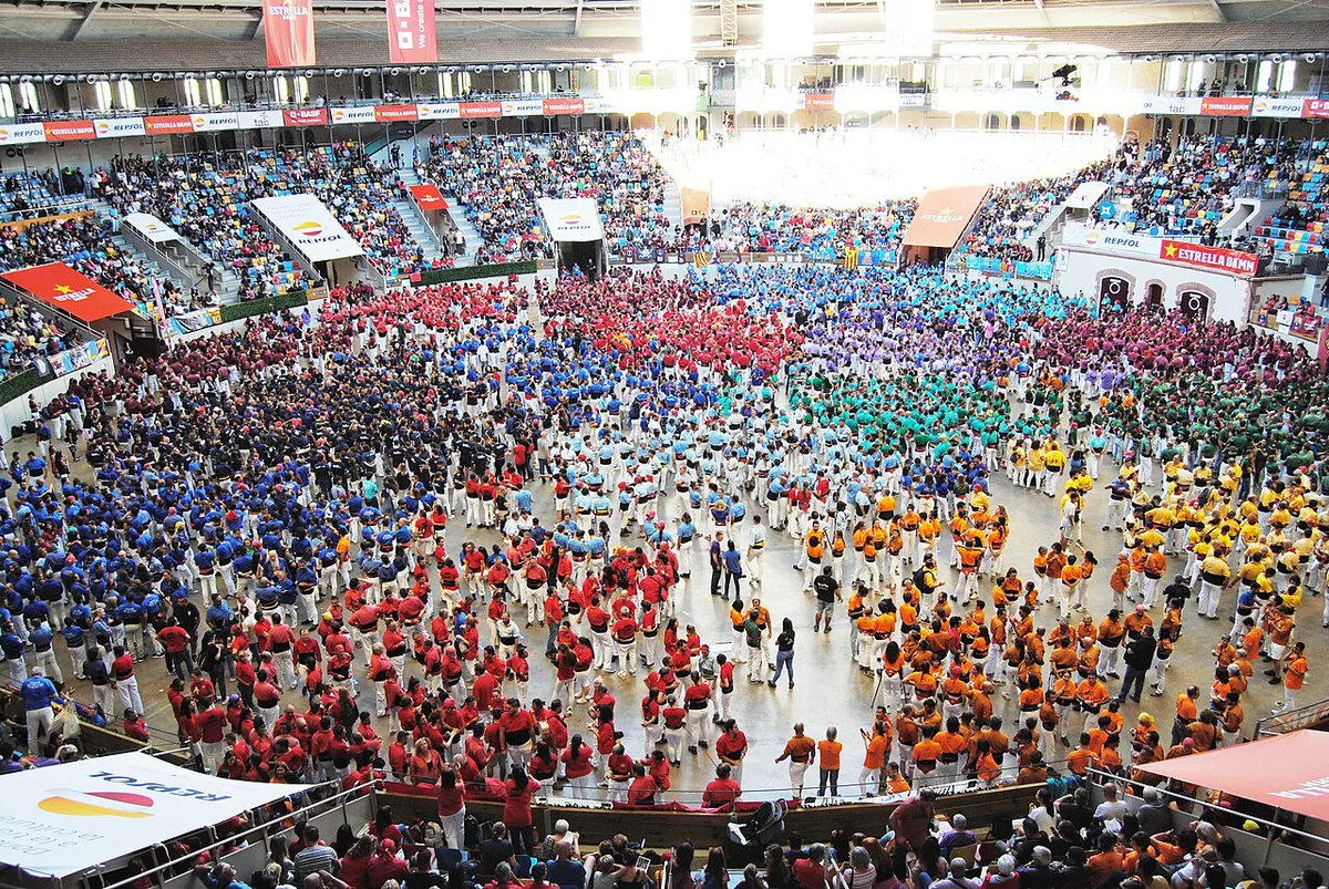 Concurs de Castells in Tarragona, Spain — 1